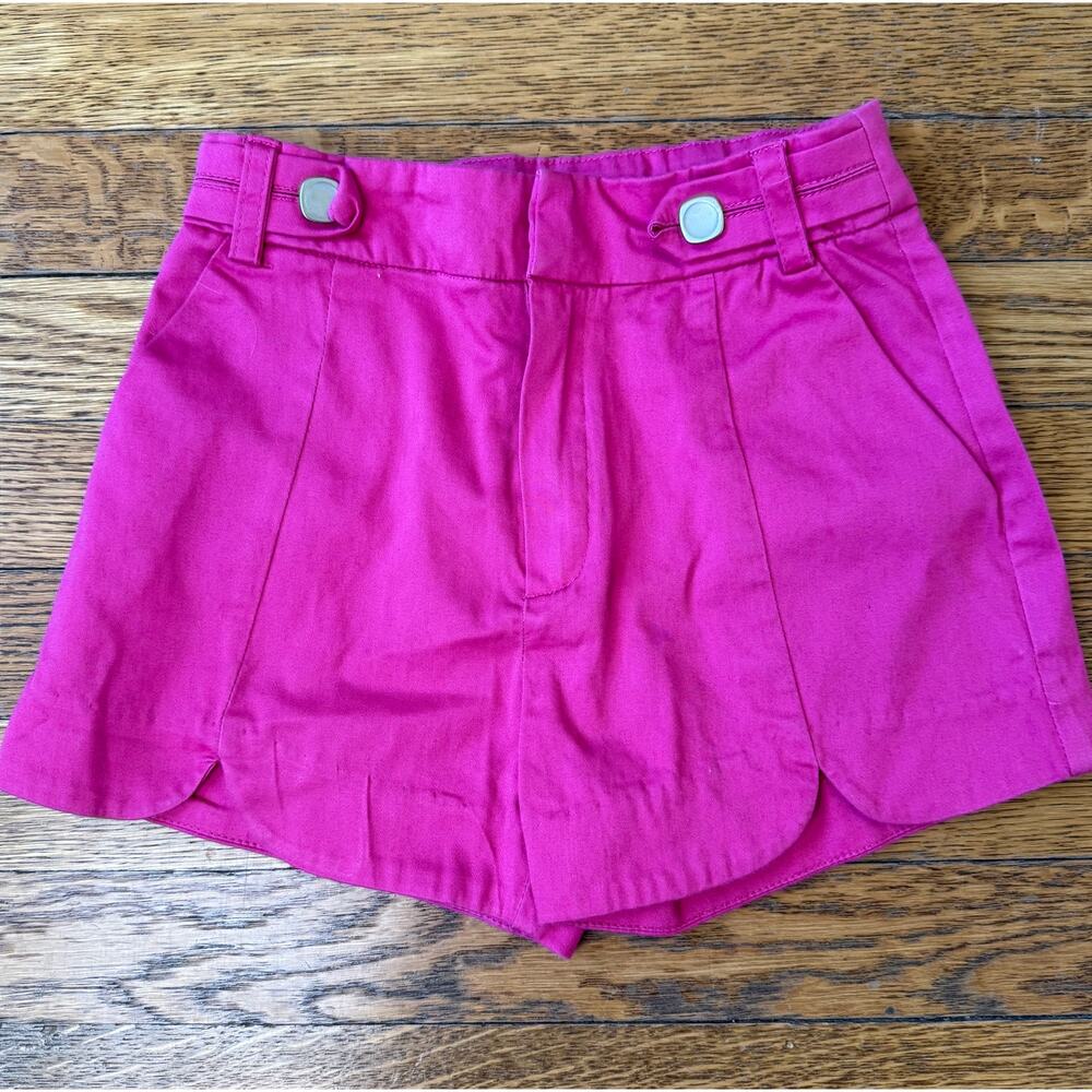 Mayoral Girls' Pink Scalloped Shorts Size 2
